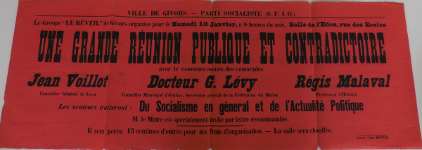 Affiche Jean Voilot de 1914